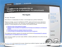 Tablet Screenshot of examenactic.com